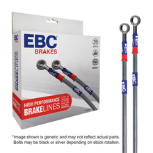 Cargar imagen en el visor de la galería, EBC 74-89 Land Rover Range Rover 3.5L (w/Male to Male Lines) Stainless Steel Brake Line Kit