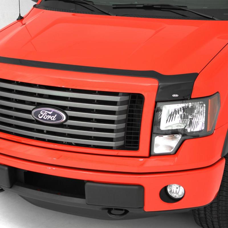 AVS 11-14 Ford Edge Aeroskin Low Profile Acrylic Hood Shield - Smoke