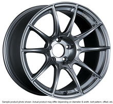 Cargar imagen en el visor de la galería, SSR GTX01 18x10.5 5x114.3 15mm Offset Dark Silver Wheel Evo X / G35 / 350z / 370z