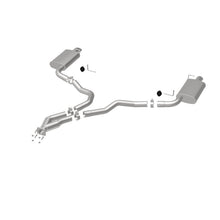 Cargar imagen en el visor de la galería, MagnaFlow 75-79 Chevy Corvette V8 5.7L Dual Split Rear Exit Stainless Cat-Back Perf Exhaust