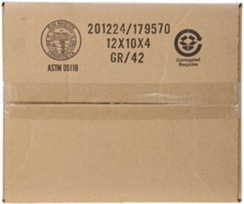 K&N Universal Plenum — Black 11.89in L x 9in Dia x 4.75in H