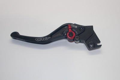 CRG RC2 Clutch Lever Short Black — Fits Aprilia and Ducati
