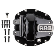 Cargar imagen en el visor de la galería, ARB Diff Cover Blk Jeep JL Rubicon Front