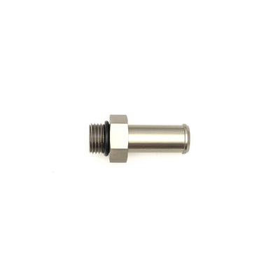 DeatschWerks 6AN ORB Male to 1/2in Barb Fitting - Matte Black