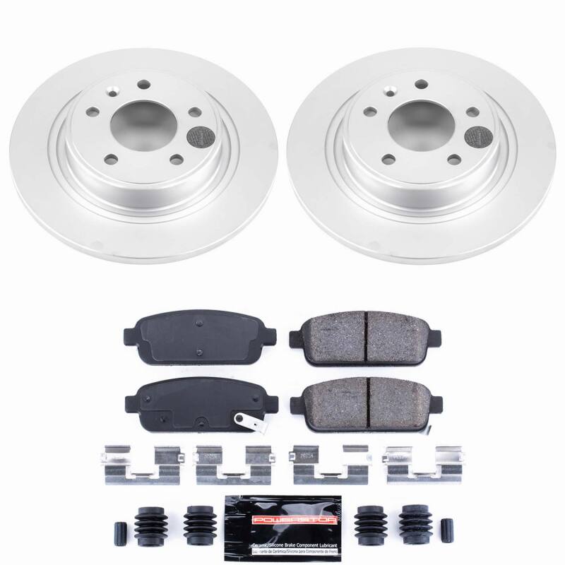 Power Stop 16-19 Buick Cascada Rear Z23 Coated Brake Kit