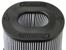 Cargar imagen en el visor de la galería, aFe Quantum Pro DRY S Air Filter Inverted Top - 5in Flange x 8in Height - Dry PDS