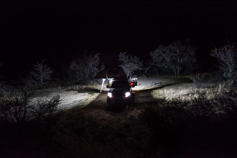 KC HiLiTES C-Series C2 LED 2in Backup Area Flood Light 20W (Pair Pack) - Black