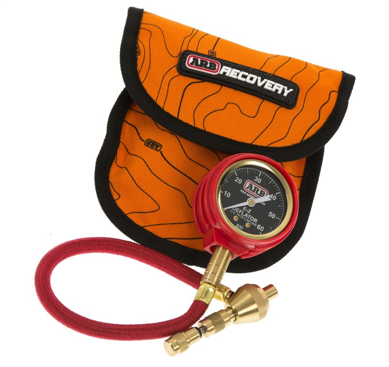 ARB E-Z Deflator Kit Brass/Stainless Gauge — Universal Tire Pressure Tool