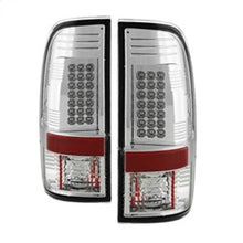 Cargar imagen en el visor de la galería, Luces traseras LED Spyder Ford Super Duty 08-15 cromadas ALT-YD-FS07-LED-C