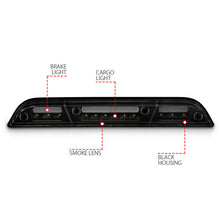 Cargar imagen en el visor de la galería, ANZO 15-20 Ford F-150 - F-450 LED Third Brake Light - Black Housing/Smoke Lens