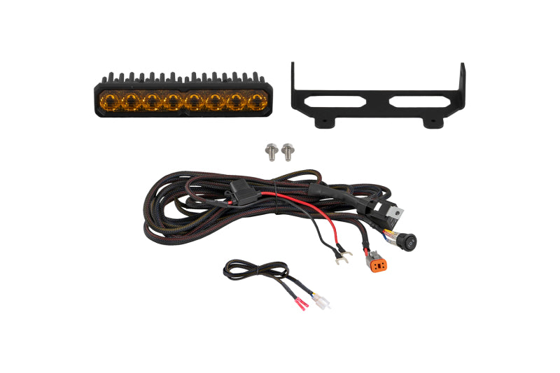 Diode Dynamics 17-26 Can Am Maverick Shock Mount Kit SS10 Max Yellow Driving