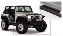 Cargar imagen en el visor de la galería, Bushwacker 07-18 Jeep Wrangler Trail Armor Rocker Panel and Sill Plate Cover - Black