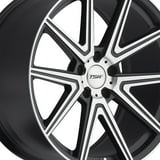 TSW Alloy Wheels TWRUG 17X8 5X100 GNMTL MIR FCE 35MM