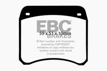 Cargar imagen en el visor de la galería, EBC 63-69 Rover Mini Cooper Greenstuff Front Brake Pads