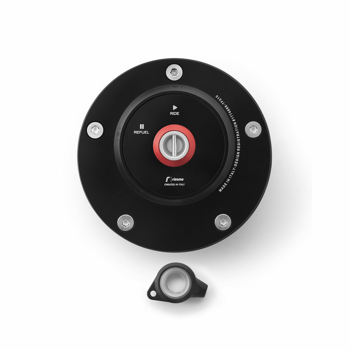 Rizoma GAS CAP Locking Black YAM (TF061B)