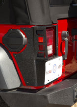 Cargar imagen en el visor de la galería, Rugged Ridge XHD Corner Guard Rear 07-18 Jeep Wrangler JK 2-Door