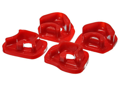 Energy Suspension Hyper-Flex Motor Mount Inserts Red — Fits 2002-2006 Acura RSX & 2002-2005 Honda Civic Si