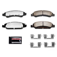 Cargar imagen en el visor de la galería, Pastillas de freno delanteras Z36 para camioneta y remolque Chevrolet Silverado 1500 06-18 con herrajes