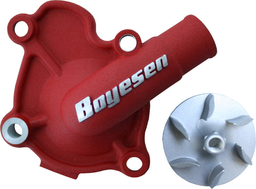 Boyesen Waterpump Cover & Impeller KIT RED (WPK-06AR)