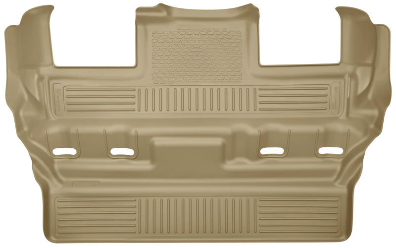 Husky Liners 2015 GM Escalade/Tahoe/Yukon WeatherBeater Tan 3rd Seat (Bucket 2nd) Floor Liner