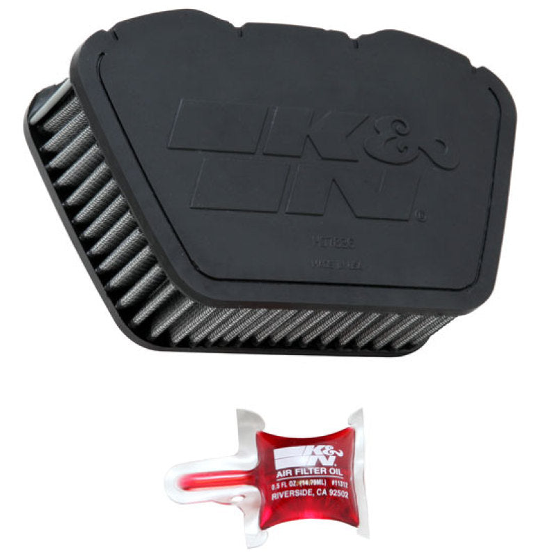 K&N Replacement Air Filter — Fits 2007-2017 Yamaha V-Star 950/1300 & Stryker