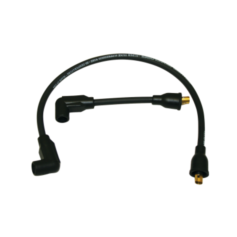 Moroso 65-78 Harley-Davidson FL/FX Suppression Core Wire Set - Black (27283)