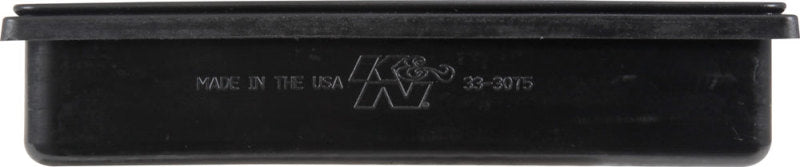K&N 33-3075 Left Side Replacement Drop-In Air Filter — Fits 2015-2026 Jaguar F-Pace, 2017-2026 Range Rover Velar, 2015-2024 Jaguar XF