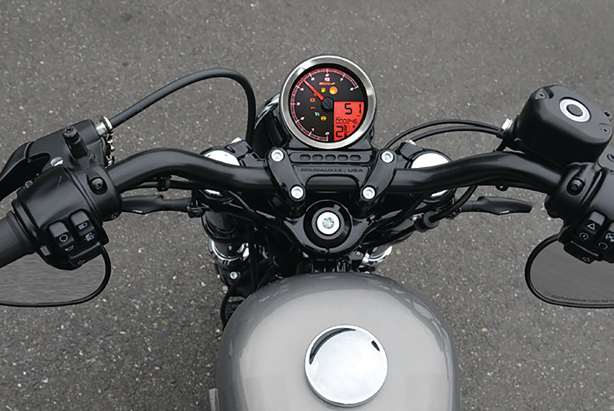 KOSO Speedo / Tach SIL Bezel LCD Color Change Display (BA051201)