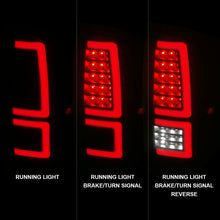 Cargar imagen en el visor de la galería, ANZO 2014-2021 Toyota Tundra LED Taillights Black Housing/Smoke Lens