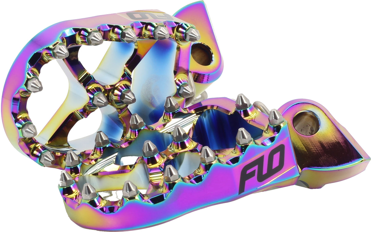 FLO Motorsports PRO Series Foot Pegs JET Fuel HON/KAW (FPEG-792JET)