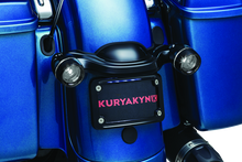 Cargar imagen en el visor de la galería, Kuryakyn Deep Dish Bezel For Bullet Turn Signals Smoke Lens Gloss Black