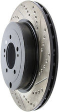 Cargar imagen en el visor de la galería, StopTech Slotted &amp; Drilled Sport Brake Rotor