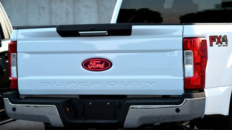 Emblema LED de Ford Luminix delantero para Ford F-150 Putco 21-22 (con recorte para cámara)