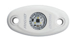 A-Series LED Light, High Power, Cool White, White Housing, Single