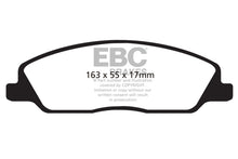 Cargar imagen en el visor de la galería, EBC 10-14 Ford Mustang 3.7 Greenstuff Front Brake Pads