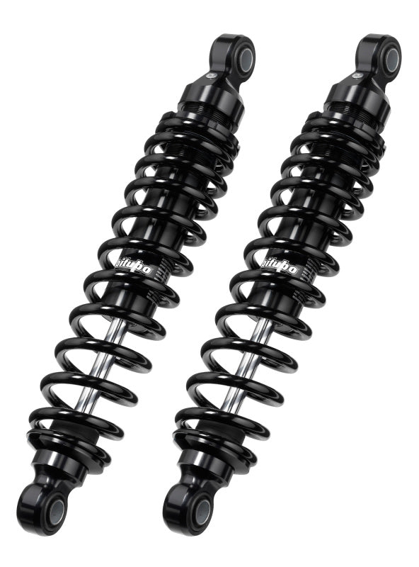 Bitubo WMB0 Twinshocks Adjustable: Spring Preload, Length 306mm, Dark Edition (HD040WMB02V2)