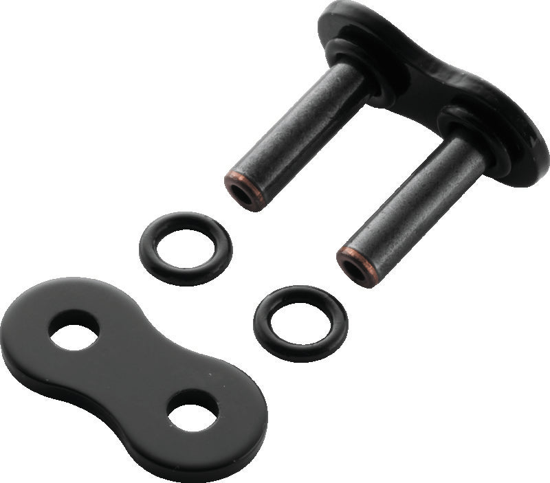 BikeMaster 530 BMOR O-Ring Rivet Link — Black Motorcycle Chain Link