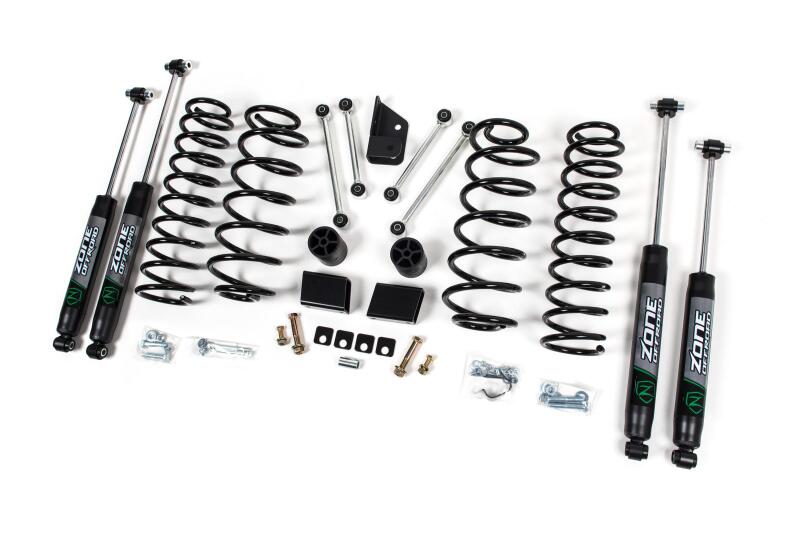 Zone Offroad 3in Suspension Lift Kit — Fits 2018-2024 Jeep Wrangler JL