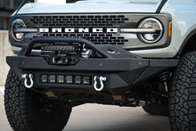 Cargar imagen en el visor de la galería, DV8 Offroad 2021+ Ford Bronco Modular Front Bumper Winch Capable w/ Auxiliary Light Mounts