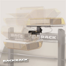 Cargar imagen en el visor de la galería, Soporte de luz BackRack de 16 x 7 pulgadas con base de montaje central plegable