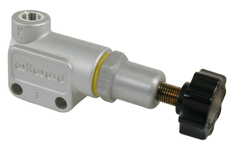 Wilwood Knob Adjust Proportioning Valve — 3/8-24 IF Inlet/Outlet