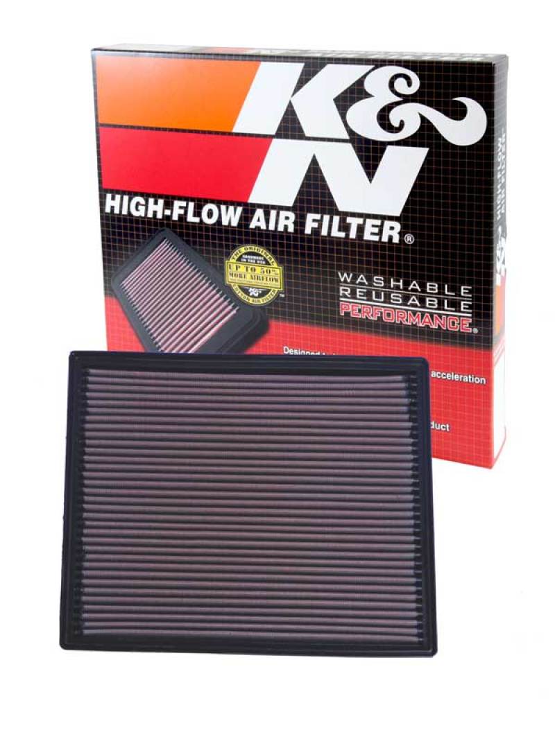 K&N 33-2139 Drop-In Air Filter — Fits 1999-2005 Jeep Grand Cherokee