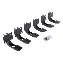 Cargar imagen en el visor de la galería, Go Rhino 19-22 Ram 1500 Crew Cab 4DR Mounting Brackets (V-Series V3/RB10 Slim/RB20 Slim) - Tex. Blk