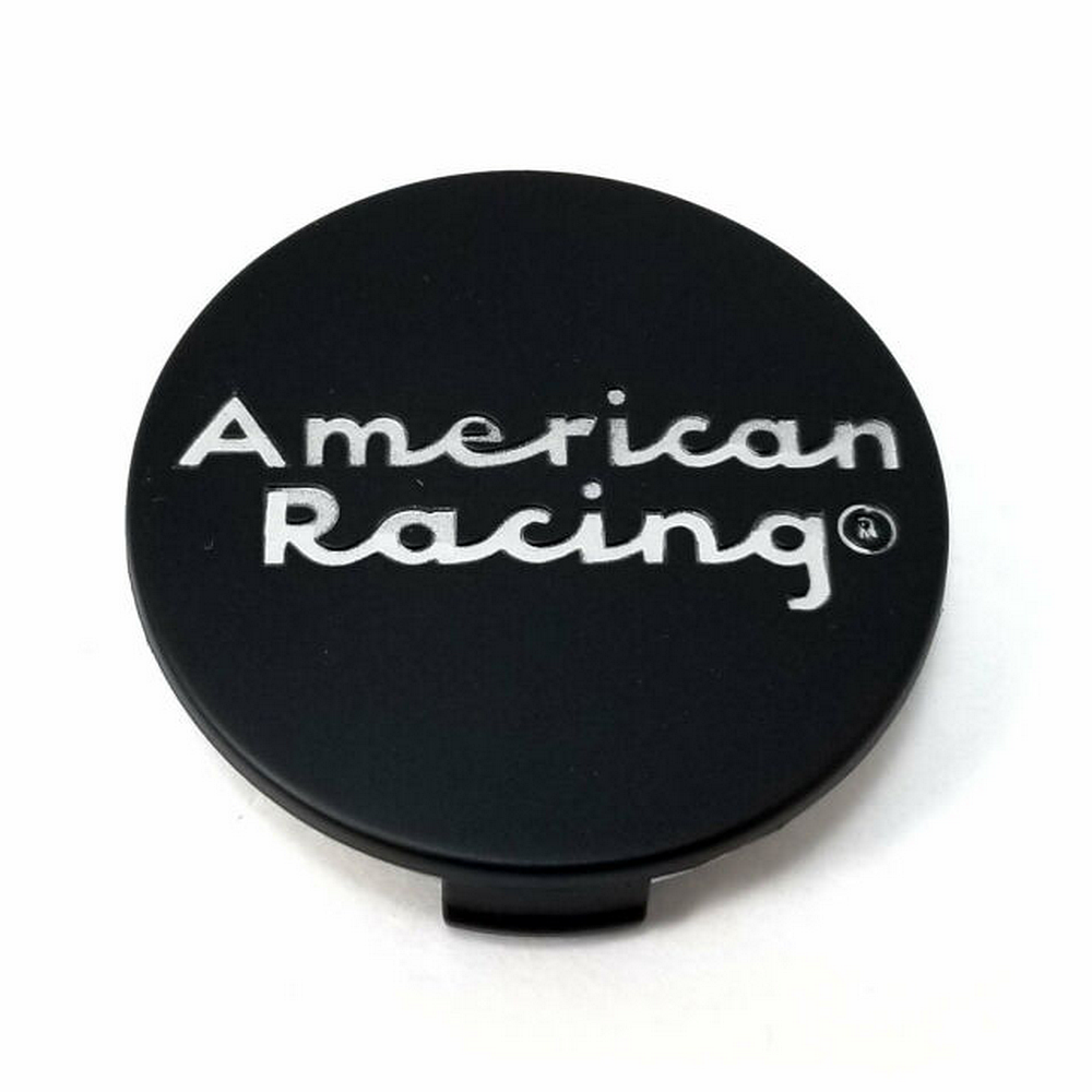American Racing AR CAP STYLE C S-BLACK SNAP-IN AR LOGO