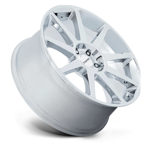 Llantas Status ST002 22X9.5 5X5.0 CROMADAS 30MM