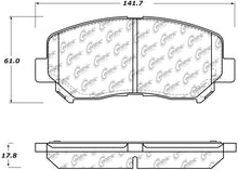 Cargar imagen en el visor de la galería, StopTech Performance Front Brake Pads 13-14 Dodge Dart/Jeep Cherokee