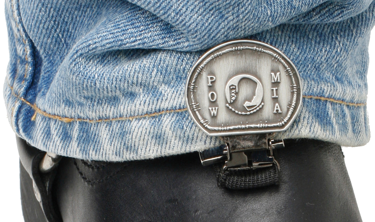 Ryder Clips Clips for Stirrup/Strap Boots POW/MIA (PMS-FC)