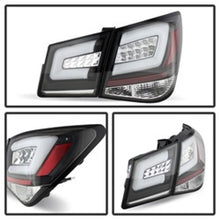 Cargar imagen en el visor de la galería, Spyder Chevy Cruze 2011-2014 Light Bar LED Tail Lights Black ALT-YD-CCRZ11-LBLED-BK