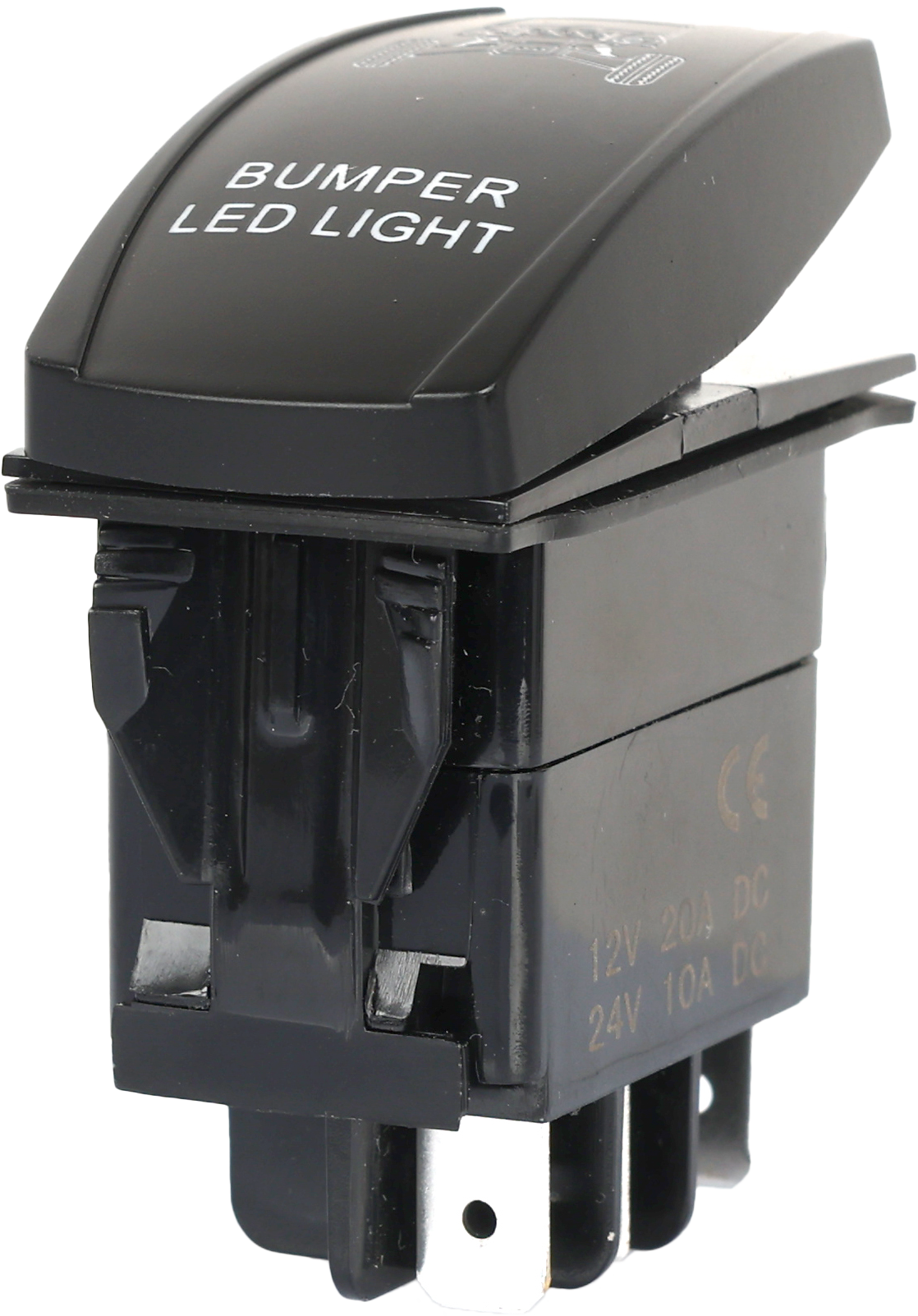 FLIP Bumper Lighting Switch PRO Series Backlit (SC1-AMB-L39)