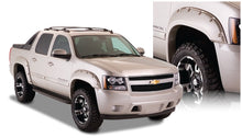 Cargar imagen en el visor de la galería, Bushwacker 07-13 Chevy Avalanche Pocket Style Flares 4pc - Black